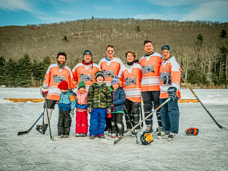 Berkshire Pond Hockey Classic highlight photo